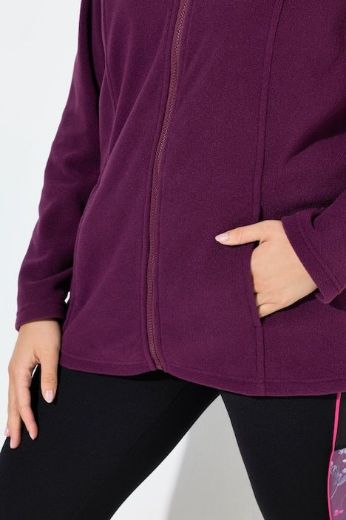 Moda za polnejše Jakna sportska od flisa plus velikost, xxl, Ulla Popken in Johann Popken (JP1880)