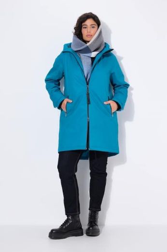 Moda za polnejše Jakna funkcionalna s kapuljačom plus velikost, xxl, Ulla Popken in Johann Popken (JP1880)