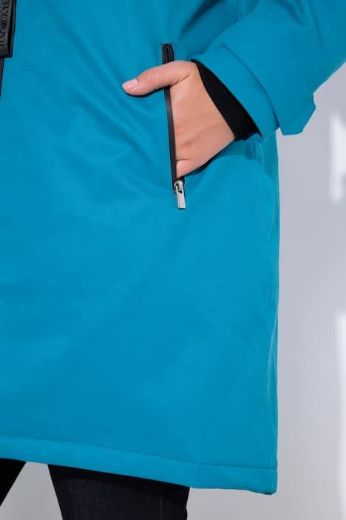 Moda za polnejše Jakna funkcionalna s kapuljačom plus velikost, xxl, Ulla Popken in Johann Popken (JP1880)