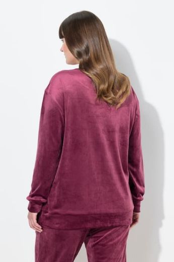 Moda za polnejše Majica dugih rukava okruglog ovratnika plus velikost, xxl, Ulla Popken in Johann Popken (JP1880)