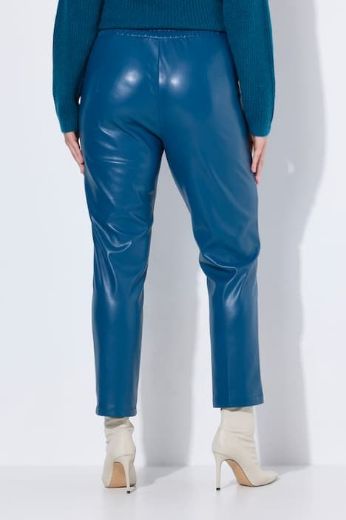 Moda za polnejše Hlače imitacija kože na vezanje plus velikost, xxl, Ulla Popken in Johann Popken (JP1880)