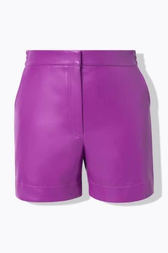 Moda za polnejše Hlače kratke imitacija kože plus velikost, xxl, Ulla Popken in Johann Popken (JP1880)