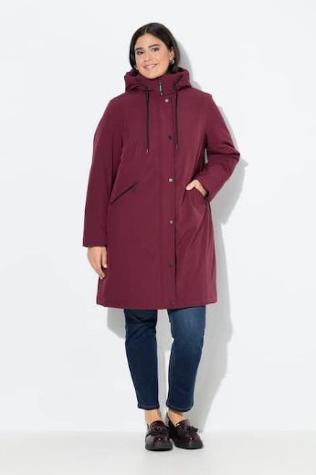 Moda za polnejše Jakna funkcionalna s kapuljačom plus velikost, xxl, Ulla Popken in Johann Popken (JP1880)