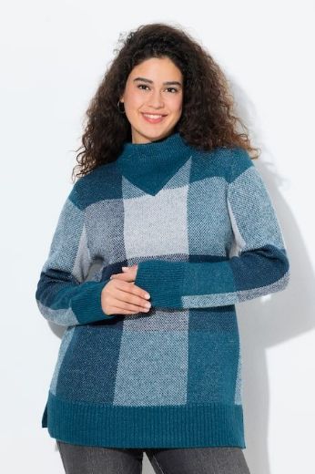 Moda za polnejše Pulover dugih rukava plus velikost, xxl, Ulla Popken in Johann Popken (JP1880)