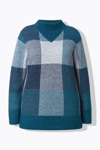 Moda za polnejše Pulover dugih rukava plus velikost, xxl, Ulla Popken in Johann Popken (JP1880)