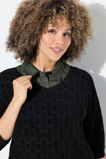 Moda za polnejše Bluza bez rukava kračeg kroja plus velikost, xxl, Ulla Popken in Johann Popken (JP1880)