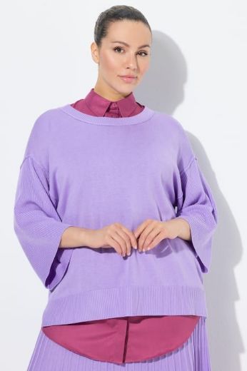 Moda za polnejše Bluza bez rukava kračeg kroja plus velikost, xxl, Ulla Popken in Johann Popken (JP1880)