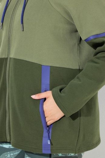 Moda za polnejše Jakna sportska lagana s povišenim ovratnikom plus velikost, xxl, Ulla Popken in Johann Popken (JP1880)