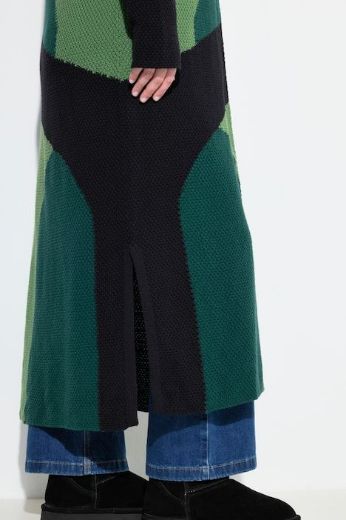 Moda za polnejše Kardigan dugih rukava dužeg kroja plus velikost, xxl, Ulla Popken in Johann Popken (JP1880)