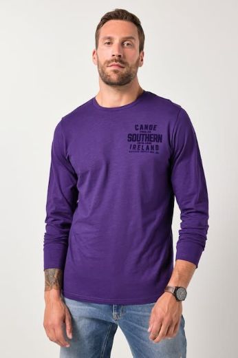 Moda za polnejše Majica dugih rukava plus velikost, xxl, Ulla Popken in Johann Popken (JP1880)