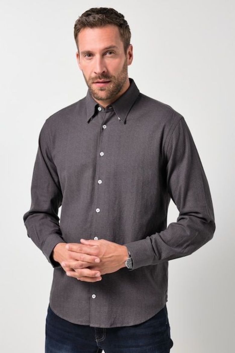 Moda za polnejše Košulja dugih rukava plus velikost, xxl, Ulla Popken in Johann Popken (JP1880)