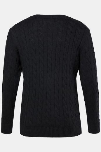 Moda za polnejše Pulover dugih rukava plus velikost, xxl, Ulla Popken in Johann Popken (JP1880)