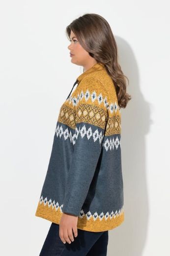 Moda za polnejše Pulover dugih rukava povišenog ovratnika plus velikost, xxl, Ulla Popken in Johann Popken (JP1880)