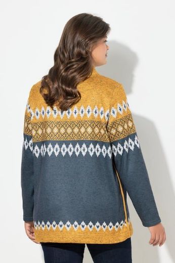 Moda za polnejše Pulover dugih rukava povišenog ovratnika plus velikost, xxl, Ulla Popken in Johann Popken (JP1880)