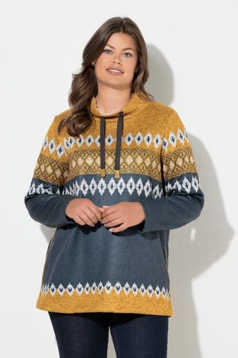 Moda za polnejše Pulover dugih rukava povišenog ovratnika plus velikost, xxl, Ulla Popken in Johann Popken (JP1880)
