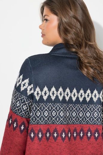 Moda za polnejše Pulover dugih rukava povišenog ovratnika plus velikost, xxl, Ulla Popken in Johann Popken (JP1880)