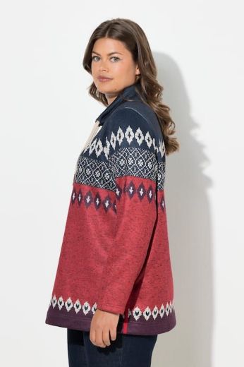 Moda za polnejše Pulover dugih rukava povišenog ovratnika plus velikost, xxl, Ulla Popken in Johann Popken (JP1880)