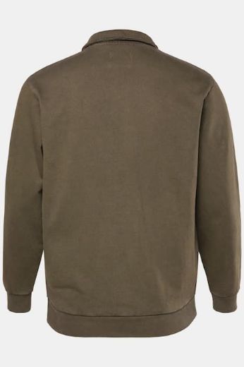 Moda za polnejše Majica Polo dugih rukava plus velikost, xxl, Ulla Popken in Johann Popken (JP1880)