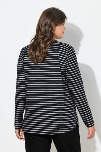 Moda za polnejše Majica dugih rukava plus velikost, xxl, Ulla Popken in Johann Popken (JP1880)