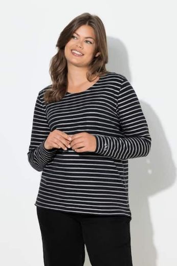 Moda za polnejše Majica dugih rukava plus velikost, xxl, Ulla Popken in Johann Popken (JP1880)