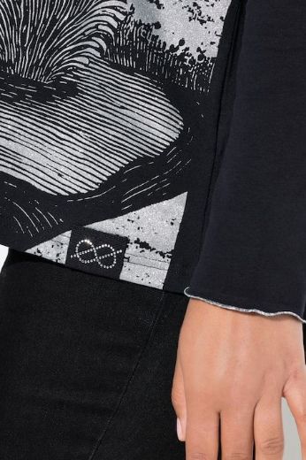 Moda za polnejše Majica dugih rukava plus velikost, xxl, Ulla Popken in Johann Popken (JP1880)