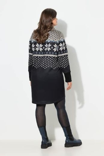 Moda za polnejše Haljina dugih rukava plus velikost, xxl, Ulla Popken in Johann Popken (JP1880)