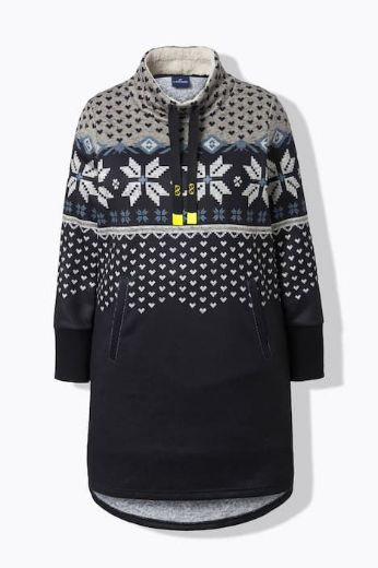 Moda za polnejše Haljina dugih rukava plus velikost, xxl, Ulla Popken in Johann Popken (JP1880)