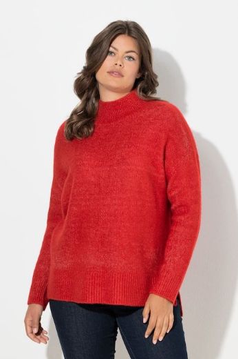 Moda za polnejše Pulover dugih rukava povišenog ovratnika plus velikost, xxl, Ulla Popken in Johann Popken (JP1880)