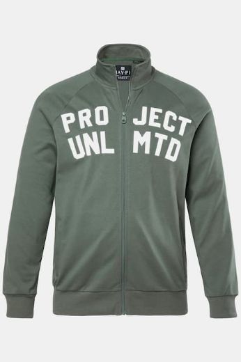 Moda za polnejše Majica dugih rukava s patentnim zatvaračem plus velikost, xxl, Ulla Popken in Johann Popken (JP1880)