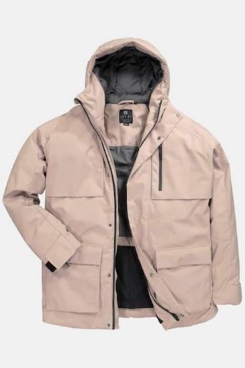 Moda za polnejše Jakna s kapuljačom funkcionalna plus velikost, xxl, Ulla Popken in Johann Popken (JP1880)