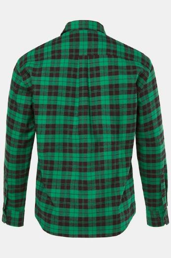 Moda za polnejše Košulja dugih rukava karirana plus velikost, xxl, Ulla Popken in Johann Popken (JP1880)