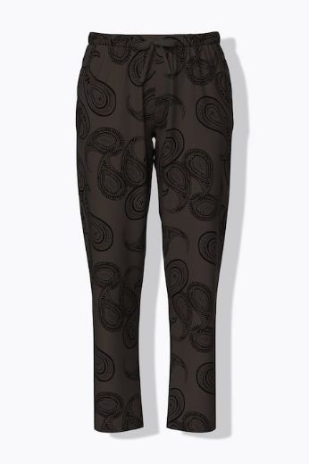 Moda za polnejše Pidžama dugih rukava i dugih nogavica plus velikost, xxl, Ulla Popken in Johann Popken (JP1880)