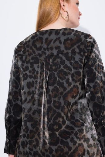 Moda za polnejše Haljina midi dugih rukava plus velikost, xxl, Ulla Popken in Johann Popken (JP1880)