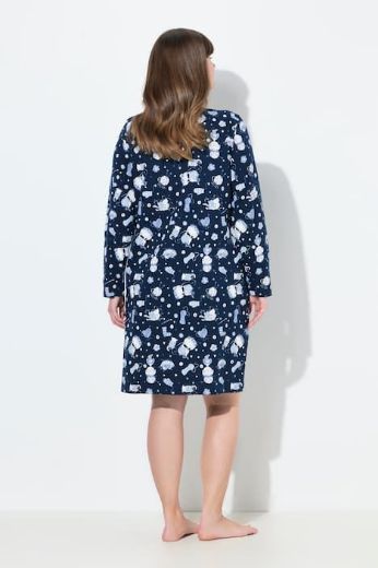 Moda za polnejše Spavaćica dugih rukava 2 komada plus velikost, xxl, Ulla Popken in Johann Popken (JP1880)