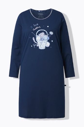 Moda za polnejše Spavaćica dugih rukava 2 komada plus velikost, xxl, Ulla Popken in Johann Popken (JP1880)