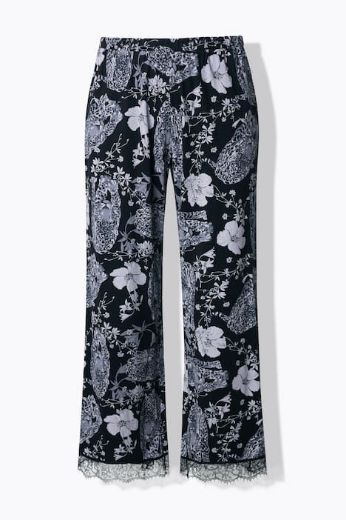 Moda za polnejše Pidžama dugih rukava i dugih nogavica plus velikost, xxl, Ulla Popken in Johann Popken (JP1880)