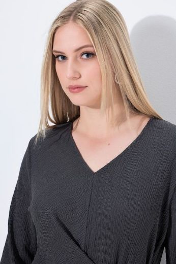 Moda za polnejše Haljina midi 3/4 rukava plus velikost, xxl, Ulla Popken in Johann Popken (JP1880)