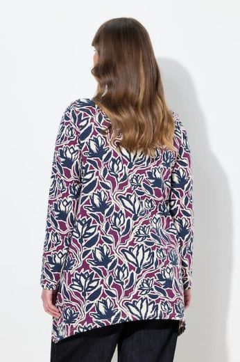 Moda za polnejše Majica dugih rukava dužeg kroja plus velikost, xxl, Ulla Popken in Johann Popken (JP1880)