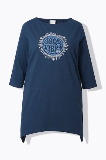 Moda za polnejše Majica 3/4 rukava dužeg A kroja plus velikost, xxl, Ulla Popken in Johann Popken (JP1880)