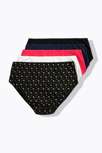 Moda za polnejše Gaćice midi 5 komada plus velikost, xxl, Ulla Popken in Johann Popken (JP1880)