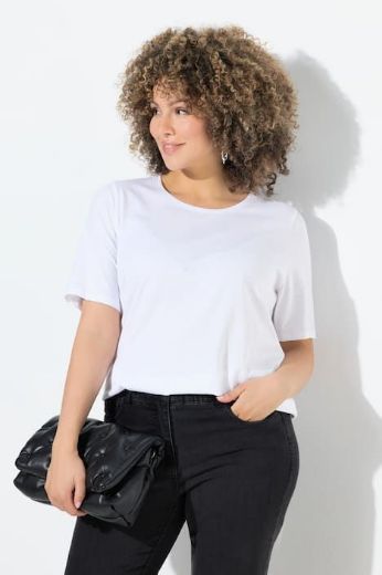 Moda za polnejše Majica kratkih rukava okruglog ovratnika plus velikost, xxl, Ulla Popken in Johann Popken (JP1880)