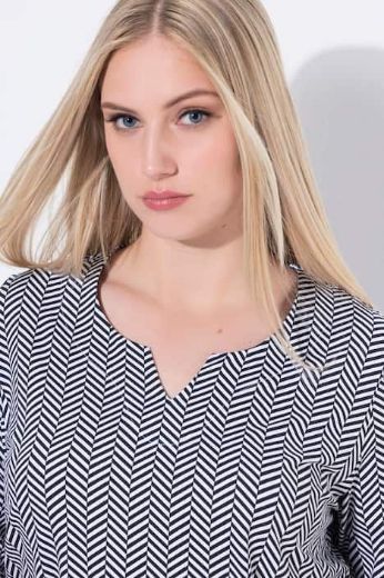 Moda za polnejše Majica A kroja plus velikost, xxl, Ulla Popken in Johann Popken (JP1880)