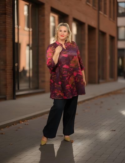 Bluze in srajce za polnejše ženske in moške, plus velikost Bluze in srajce xxl Ulla Popken in Johann Popken (JP1880)