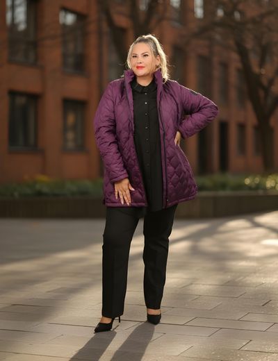 Jakne za polnejše ženske in moške, plus velikost Jakne xxl Ulla Popken in Johann Popken (JP1880)