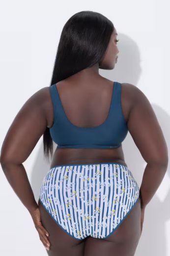 Moda za polnejše Grudnjak 3 komada na prednje kopčanje plus velikost, xxl, Ulla Popken in Johann Popken (JP1880)