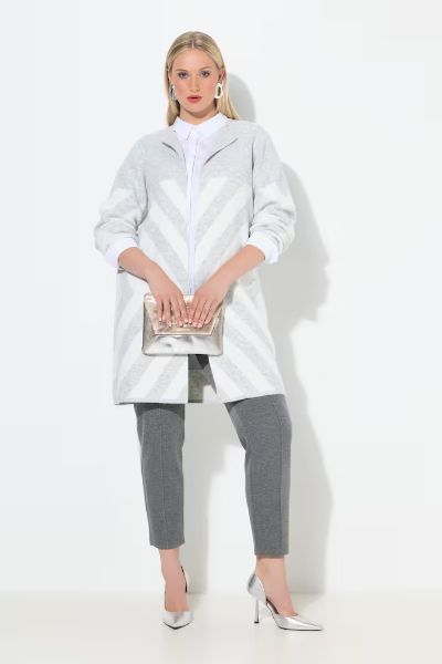 Slika Kardigan otvorenog oblika s prugama