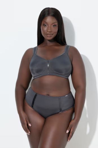 Moda za polnejše Grudnjak sportski sa širokim naramenicama plus velikost, xxl, Ulla Popken in Johann Popken (JP1880)