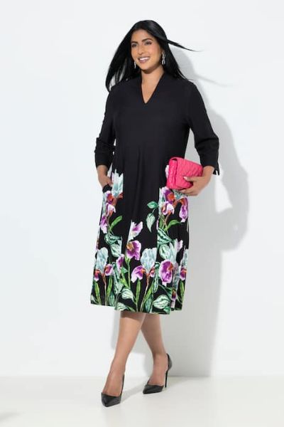 Slika Haljina midi 3/4 rukava