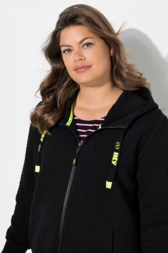 Moda za polnejše Jakna s kapuljačom plus velikost, xxl, Ulla Popken in Johann Popken (JP1880)