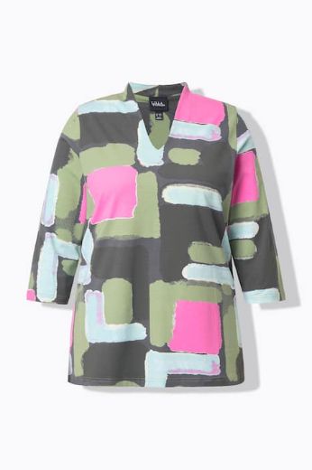 Moda za polnejše Majica 3/4 rukava plus velikost, xxl, Ulla Popken in Johann Popken (JP1880)